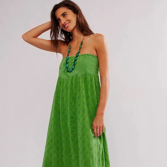 Free People Meant To Be Midi Dress SZ XS - Picture 1 of 3